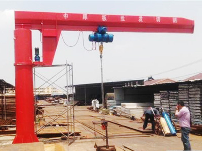bzd懸臂起重機安裝現(xiàn)場圖